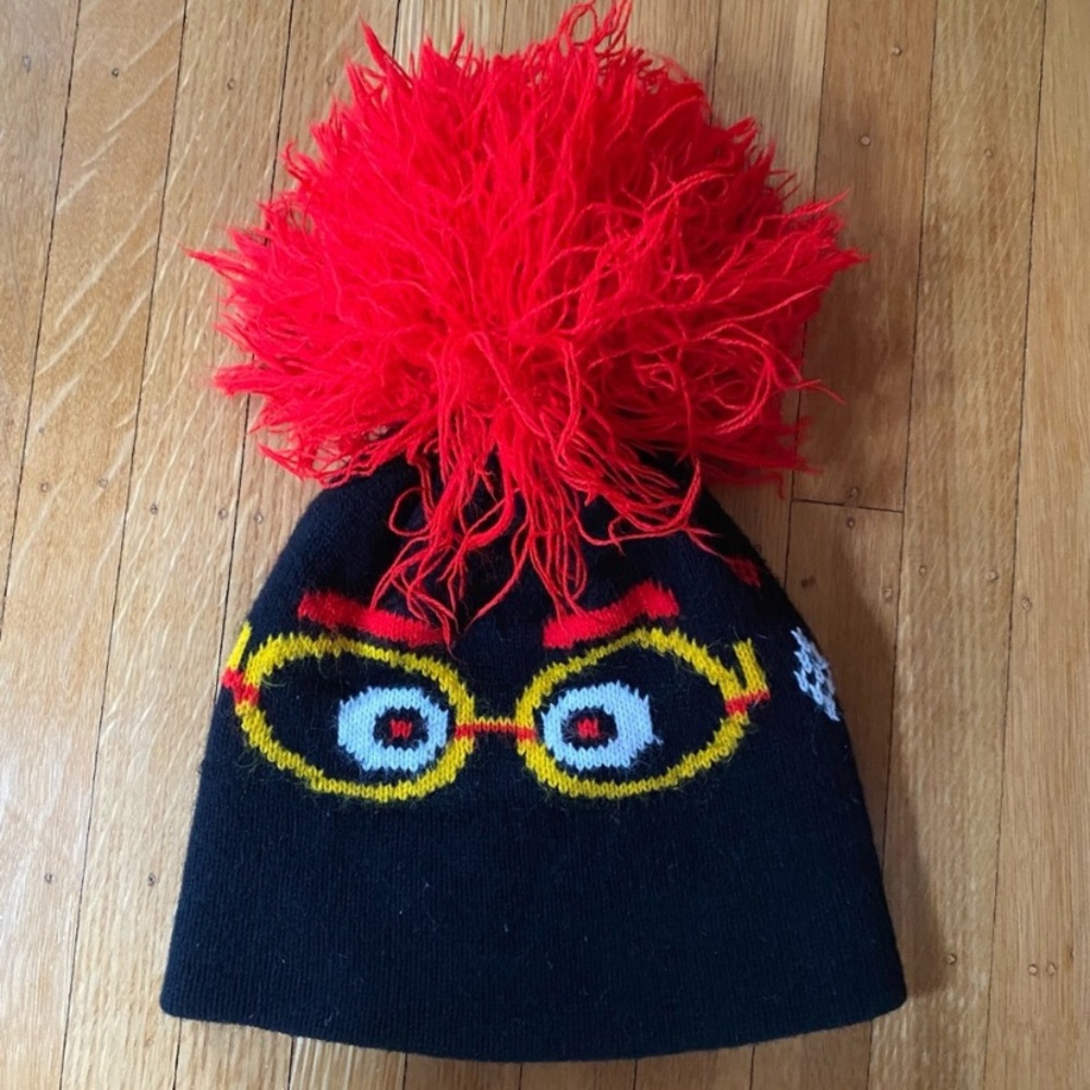 Vintage 1987 McDonald's McKids Winter Knit Hat with PomPom
